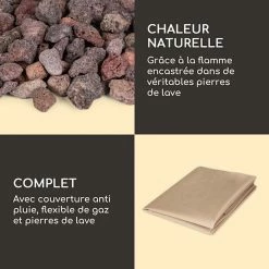 Sortie 🎉 Blumfeldt Chauffages Radiants Et Poêles De Jardin Foyer à Gaz Andros 🛒 -Jardin-et-Bricolage Soldes 10039406 fr 0006 logo