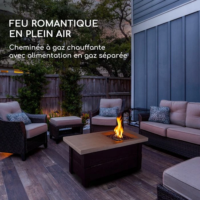 Vente flash ⌛ Blumfeldt Chauffages Radiants Et Poêles De Jardin Foyer à Gaz Corinth ✨ 2 Vente flash ⌛ Blumfeldt Chauffages Radiants Et Poêles De Jardin Foyer à Gaz Corinth ✨ – Image 2