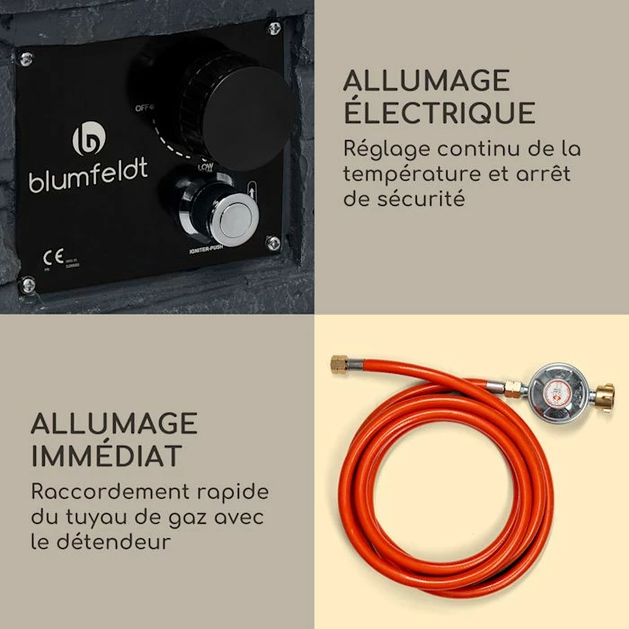 Promo 🌟 Blumfeldt Chauffages Radiants Et Poêles De Jardin Anafi Foyer à Gaz 💯 5 Promo 🌟 Blumfeldt Chauffages Radiants Et Poêles De Jardin Anafi Foyer à Gaz 💯 – Image 5