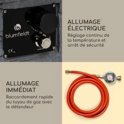 Bon marché ✔️ Blumfeldt Chauffages Radiants Et Poêles De Jardin Anafi Foyer à Gaz 🧨 -Jardin-et-Bricolage Soldes 10039410 fr 0005 logo