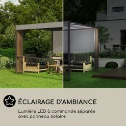 Nouveau ⌛ Blumfeldt Pavillons Pour Réceptions Valence Gazébo 3x3 M 🥰 9 Nouveau ⌛ Blumfeldt Pavillons Pour Réceptions Valence Gazébo 3x3 M 🥰 -Jardin-et-Bricolage Soldes 10040109 fr 0004 logo