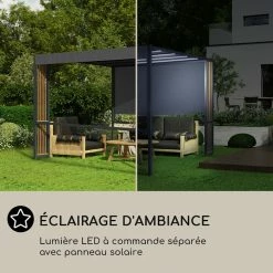 Le moins cher 🧨 Blumfeldt Pavillons Pour Réceptions Valence Gazébo 3x3 M 🔥 -Jardin-et-Bricolage Soldes 10040110 fr 0004 logo