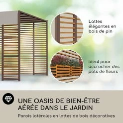 Meilleure vente 😉 Blumfeldt Pavillons Pour Réceptions Valence Gazébo 3x3 M 🌟 -Jardin-et-Bricolage Soldes 10040111 fr 0003 logo