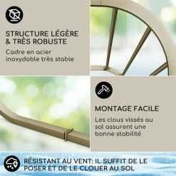 Les meilleures critiques de 🥰 Blumfeldt Pavillons Pour Réceptions Gazebo Orleans 300 X 220 X 300 Cm 🥰 -Jardin-et-Bricolage Soldes 10040116 fr 0003 logo