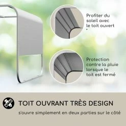 Acheter ✨ Blumfeldt Pavillons Pour Réceptions Gazebo Orleans 300 X 220 X 300 Cm 🔔 -Jardin-et-Bricolage Soldes 10040117 fr 0004 logo