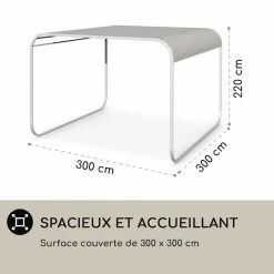 Acheter ✨ Blumfeldt Pavillons Pour Réceptions Gazebo Orleans 300 X 220 X 300 Cm 🔔 -Jardin-et-Bricolage Soldes 10040117 fr 0005 logo