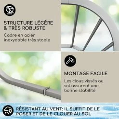 Coupon 👍 Blumfeldt Pavillons Pour Réceptions Gazebo Orleans 300 X 220 X 300 Cm 🎉 -Jardin-et-Bricolage Soldes 10040119 fr 0003 logo