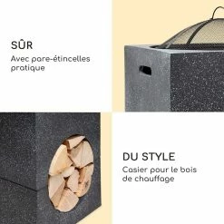 Tout neuf 😀 Chauffages Radiants Et Poêles De Jardin Blumfeldt Monolith Braséro Avec Grill 💯 -Jardin-et-Bricolage Soldes 10040240 fr 0004 logo
