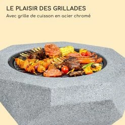 Nouveau 🎉 Chauffages Radiants Et Poêles De Jardin Blumfeldt Diamond Bol De Feu Avec Grill 🎉 -Jardin-et-Bricolage Soldes 10040242 fr 0003 logo