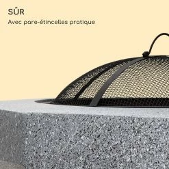 Nouveau 🎉 Chauffages Radiants Et Poêles De Jardin Blumfeldt Diamond Bol De Feu Avec Grill 🎉 -Jardin-et-Bricolage Soldes 10040242 fr 0004 logo