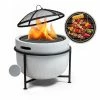 Vente flash 🌟 Chauffages Radiants Et Poêles De Jardin Blumfeldt Grail Braséro Avec Grill 🔔