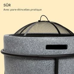 Promo ✔️ Chauffages Radiants Et Poêles De Jardin Blumfeldt Grail Braséro Avec Grill 🎉 -Jardin-et-Bricolage Soldes 10040244 fr 0004 logo