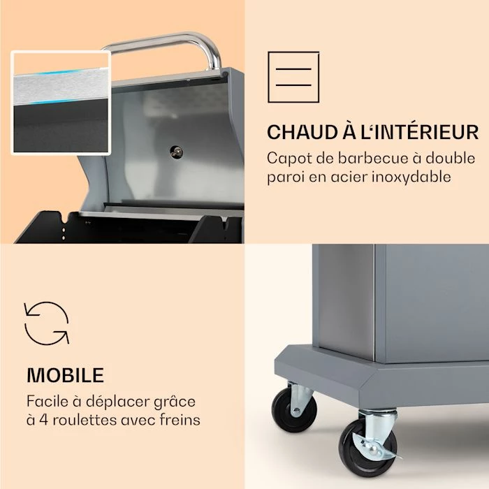 Top 10 🎁 Klarstein Grills Et Barbecues Barbecue à Gaz Lucifer 2 🔔 6 Top 10 🎁 Klarstein Grills Et Barbecues Barbecue à Gaz Lucifer 2 🔔 – Image 6