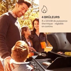 Meilleur prix 👍 Klarstein Grills Et Barbecues Barbecue à Gaz Lucifer 4 🥰 -Jardin-et-Bricolage Soldes 10040287 fr 0003 logo