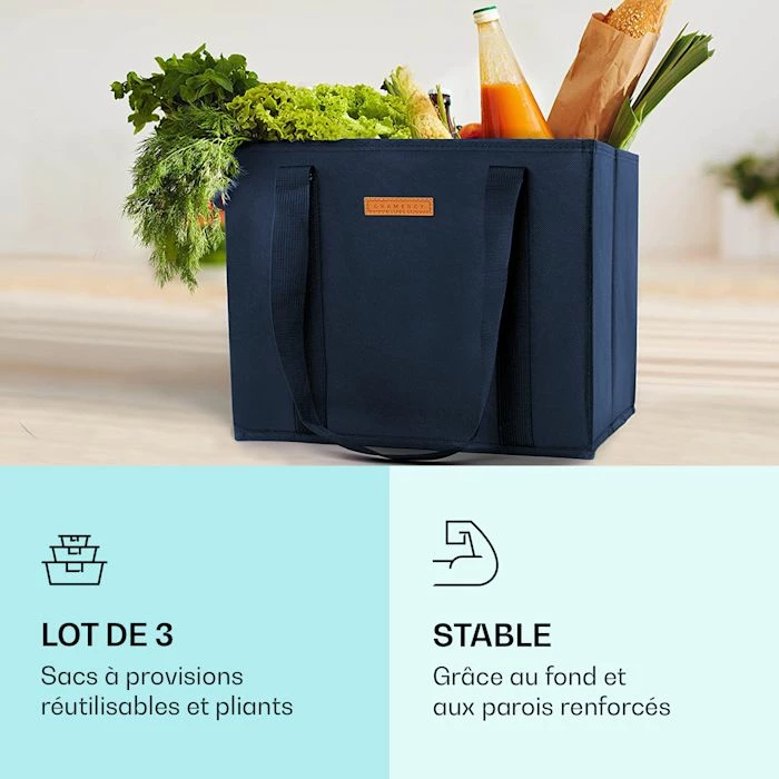 Bon marché 🔔 Gramercy Camping & Randonnée Lot De 3 Sacs à Provisions 😀 2 Bon marché 🔔 Gramercy Camping & Randonnée Lot De 3 Sacs à Provisions 😀 – Image 2