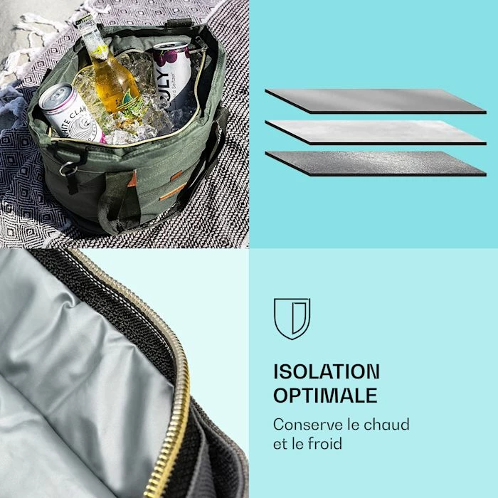 Coupon ✔️ Gramercy Camping & Randonnée Sac Isotherme 19 Litres 🧨 3 Coupon ✔️ Gramercy Camping & Randonnée Sac Isotherme 19 Litres 🧨 – Image 3