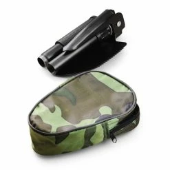 Meilleure affaire 👏 DURAMAXX Camping & Randonnée Basic Green Kit Chercheur D'or 🛒 -Jardin-et-Bricolage Soldes 60000641 yy 0006 titel tasche schaufel