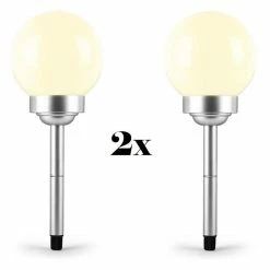 Le moins cher ✨ OneConcept Eclairages De Jardin LED-Flower 20 éclairage Solaire 🛒