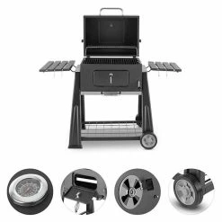 Nouveau 🥰 Klarstein Grills Et Barbecues Bigfoot Set Barbecue à Charbon 👍 8 Nouveau 🥰 Klarstein Grills Et Barbecues Bigfoot Set Barbecue à Charbon 👍 -Jardin-et-Bricolage Soldes 60001843 yy 0003 front grill