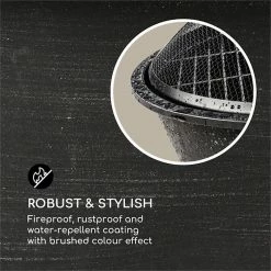 Meilleure vente 🧨 Blumfeldt Chauffages Radiants Et Poêles De Jardin Nolana Braséro 🎉 11 Meilleure vente 🧨 Blumfeldt Chauffages Radiants Et Poêles De Jardin Nolana Braséro 🎉 -Jardin-et-Bricolage Soldes 60002524 yy 0006 logo Blumfeldt Nolana 2in1 Feuerschale schwarz