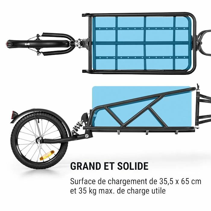 Offres đ€© KLARFIT Camping & RandonnĂ©e Follower Ensemble Remorque Ă VĂ©lo đ 6 Offres đ€© KLARFIT Camping & RandonnĂ©e Follower Ensemble Remorque Ă VĂ©lo đ â Image 6
