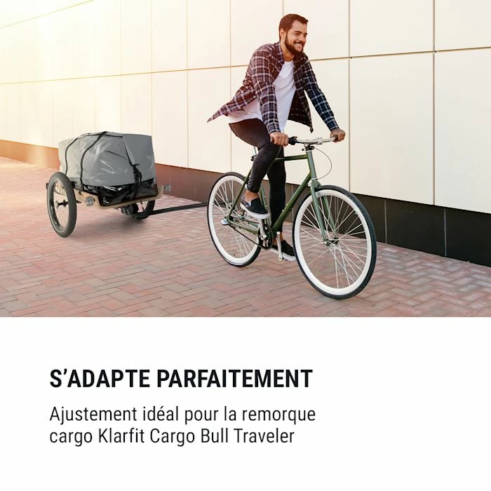 De gros ❤️ KLARFIT Camping & Randonnée Follower Ensemble Remorque à Vélo Roue 😉 3 De gros ❤️ KLARFIT Camping & Randonnée Follower Ensemble Remorque à Vélo Roue 😉 – Image 3