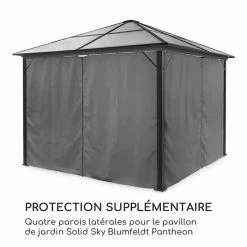 Tout neuf 🧨 Blumfeldt Pavillons Pour Réceptions Panthéon Solid Sky Ambient Solar Pergola 🎁 -Jardin-et-Bricolage Soldes 60002893 fr 0004 logo