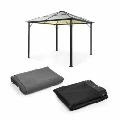 Tout neuf 🧨 Blumfeldt Pavillons Pour Réceptions Panthéon Solid Sky Ambient Solar Pergola 🎁
