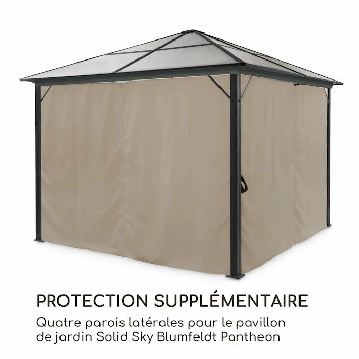 Nouveau 😀 Blumfeldt Pavillons Pour Réceptions Panthéon Solid Sky Ambient Solar Pergola 😉 4 Nouveau 😀 Blumfeldt Pavillons Pour Réceptions Panthéon Solid Sky Ambient Solar Pergola 😉 – Image 4