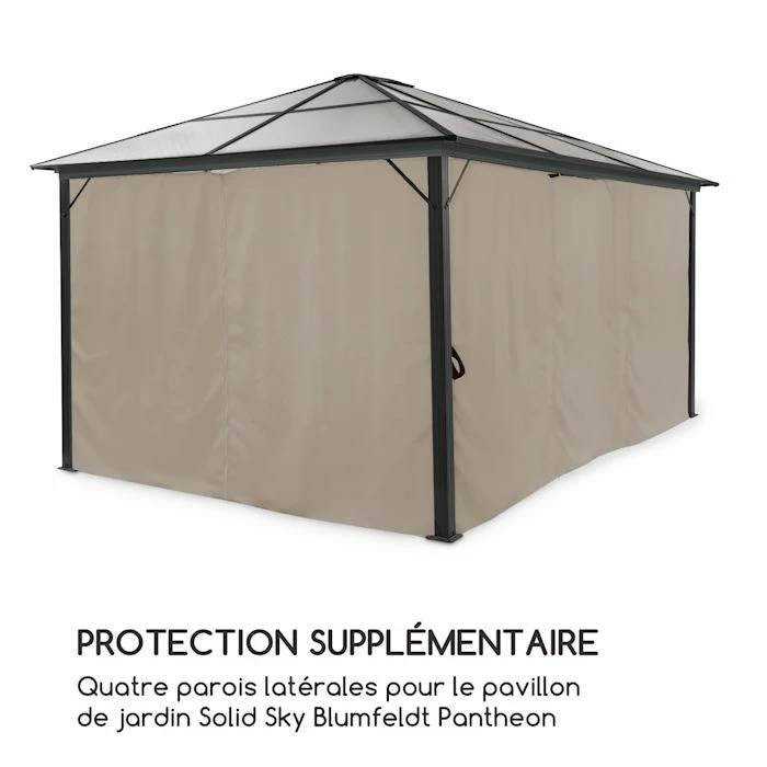 Acheter 😍 Blumfeldt Pavillons Pour Réceptions Panthéon Solid Sky Ambient Solar Pergola 🎉 4 Acheter 😍 Blumfeldt Pavillons Pour Réceptions Panthéon Solid Sky Ambient Solar Pergola 🎉 – Image 4
