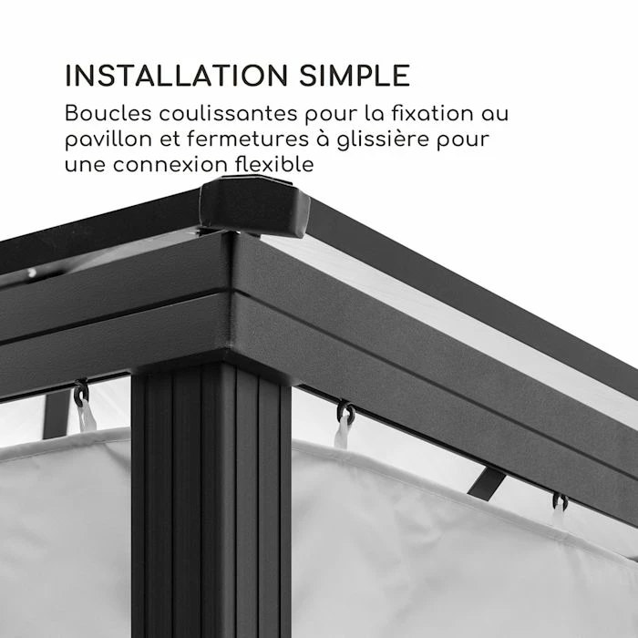 Remise đ Blumfeldt Pavillons Pour RĂ©ceptions PanthĂ©on Solid Sky Ambient Solar Pergola â 5 Remise đ Blumfeldt Pavillons Pour RĂ©ceptions PanthĂ©on Solid Sky Ambient Solar Pergola â â Image 5